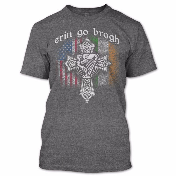 A black t-shirt with the shopify logo