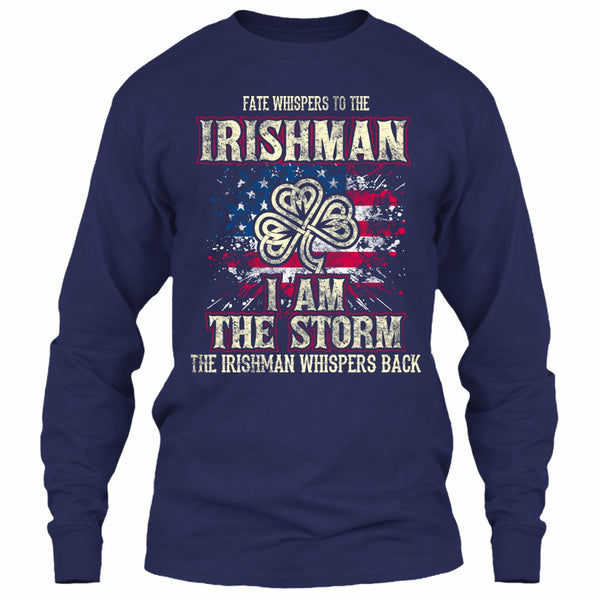 A black t-shirt with the shopify logo