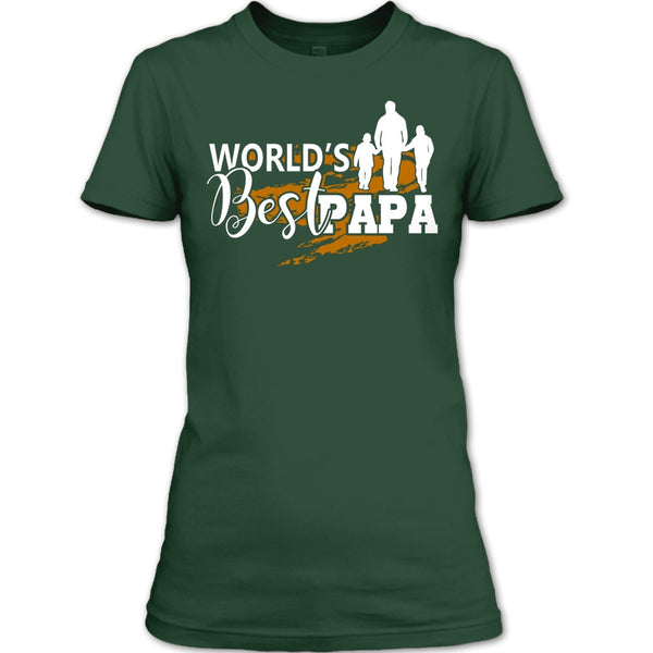 World's Best Papa T Shirt, Coolest Papa T Shirt