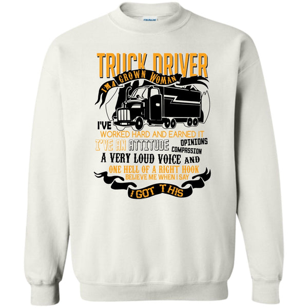 Coolest Truck Driver T Shirt, Trucker Driver Sweatshirt