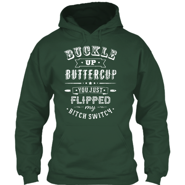 A black t-shirt with the shopify logo