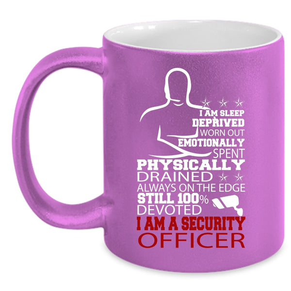 I Am A Security Officer Coffee Mug, Cool Security Officer Coffee Cup