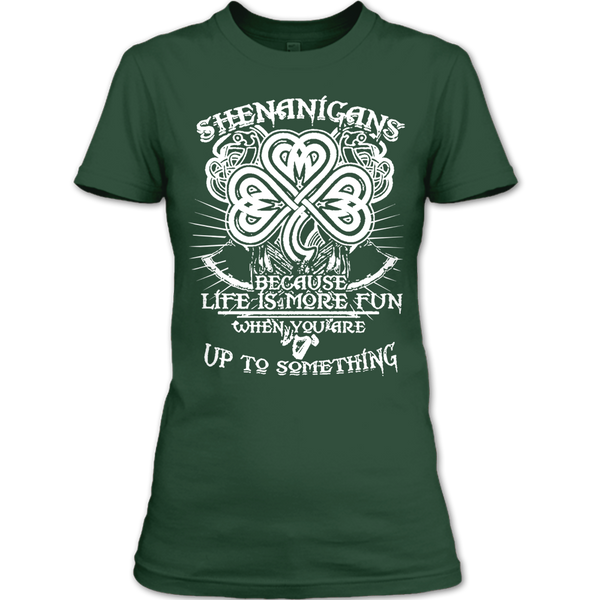 A black t-shirt with the shopify logo