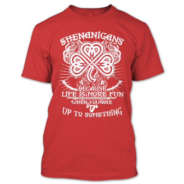 A black t-shirt with the shopify logo