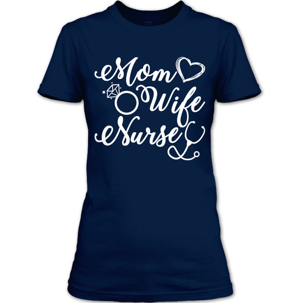 A black t-shirt with the shopify logo