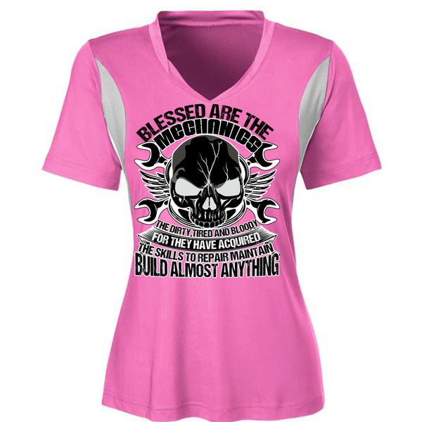 Blessed Are The Mechanics T Shirt, I Love Mechanic T Shirt, Awesome T-Shirts