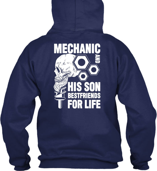 Mechanic And His Son Best Friend T Shirt, Being A Mechanic T Shirt