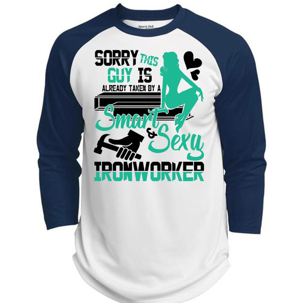 Smart Ironworker T Shirt, I Love Ironworker T Shirt, Awesome T-Shirts  (Polyester Game Baseball Jersey)