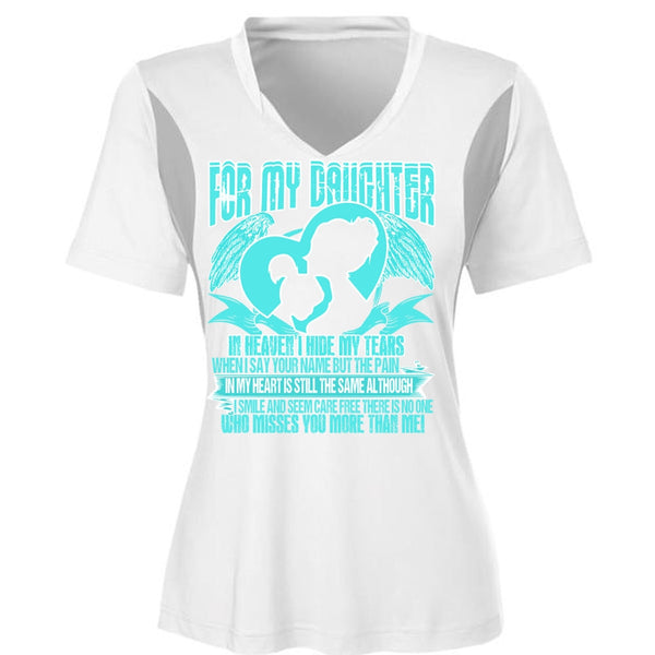 For My Daughter In Heaven T Shirt, I Love Daughter T Shirt, Awesome T-Shirts