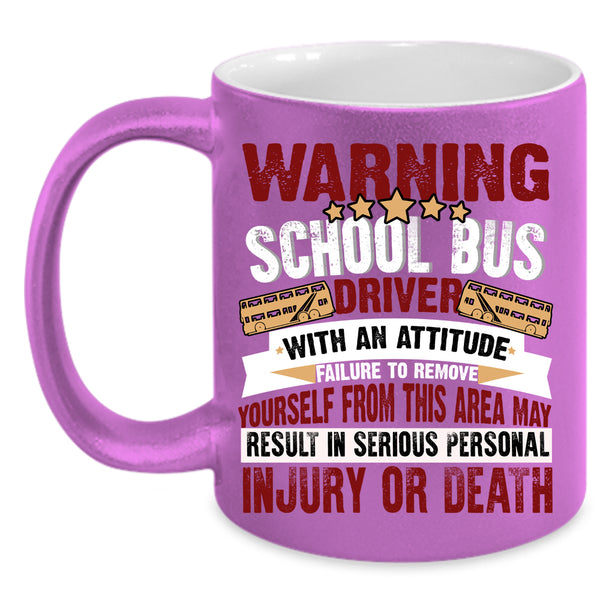 School Bus Driver Coffee Mug, Funny School Bus Driver Coffee Cup