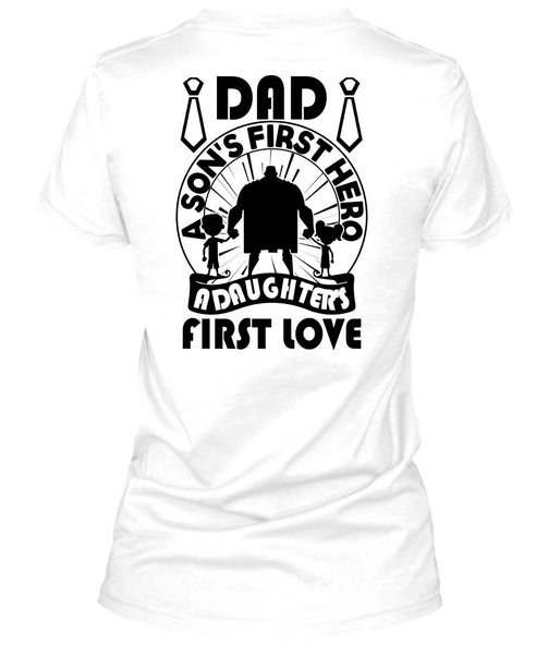 Dad A Son's First T Shirt, I Love Papa T Shirt