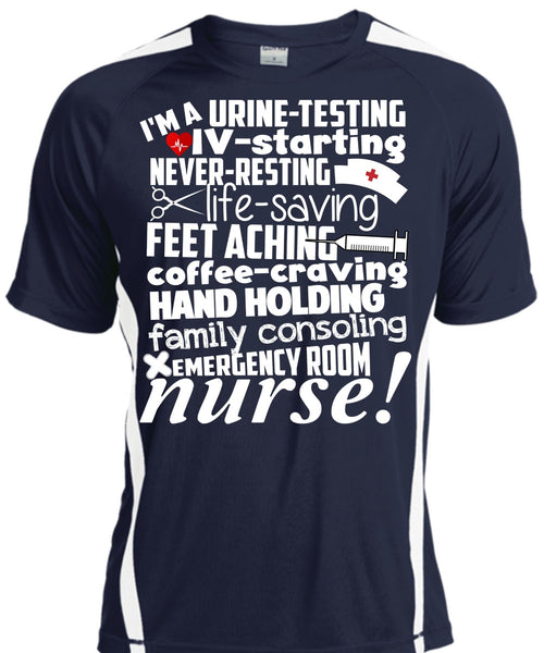 Emergency Room Nurse T Shirt, I Love Nursing T Shirt, Cool Shirt