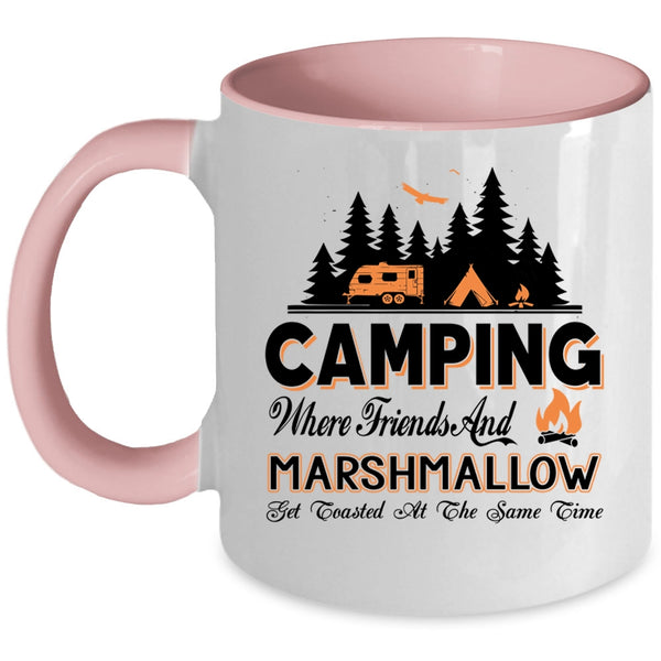 Best Gift For My Friends Coffee Mug, Camping Accent Mug