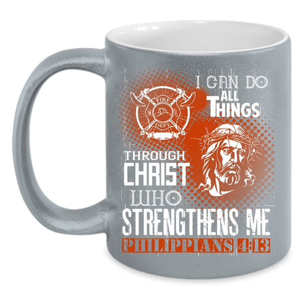 Awesome Firefighter Coffee Mug, Cool Gift For Fireman Coffee Cup