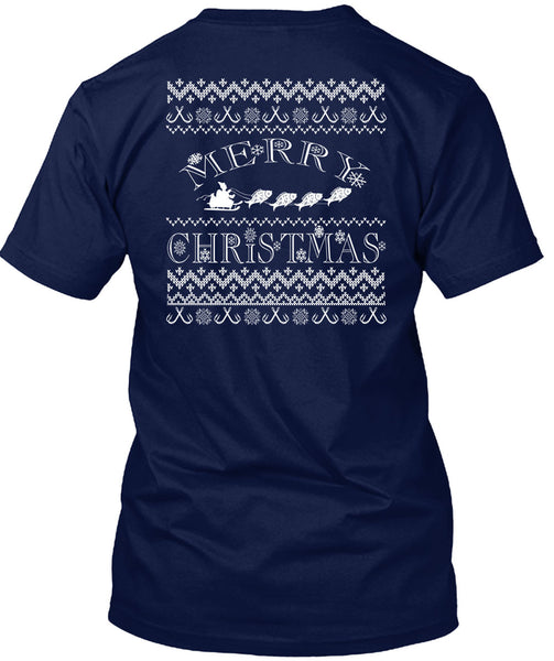 Merry Christmas T Shirt, Being A Fisher T Shirt