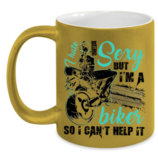 Cute Gift For Bikers Coffee Mug, I'm A Biker Accent Mug