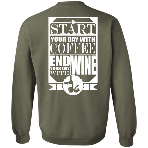 End Your Day With Wine T Shirt, I Love Beer Sweatshirt
