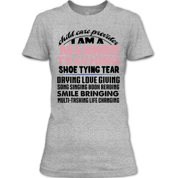 Child Care Provider T Shirt, Coolest Teacher T Shirt
