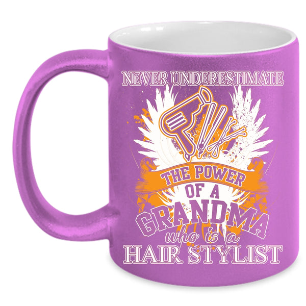 Grandma Is A Hairstylist Coffee Mug, Funny Hairstylist Coffee Cup