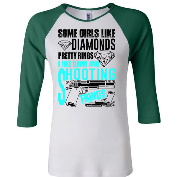 I Like Camo And Shooting Things T Shirt, I Love Gun T Shirt, Awesome T-Shirts