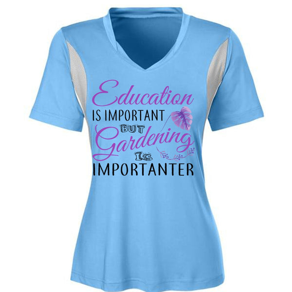 Education Is Important But Gardening Is Importanter T Shirt, Teacher T Shirt