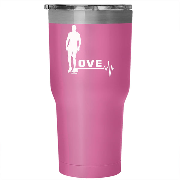 I Love Surfing Tumbler 30 oz Stainless Steel, Best Gift For My Son Travel Mug