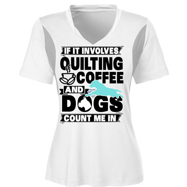It Involves Quilting Coffee T Shirt, I Love My Dog T Shirt, Awesome T-Shirts