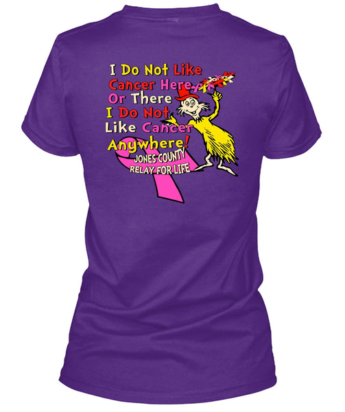 The Cat in the Hat T Shirt, I Do Not Like Cancer Anywhere T Shirt, Dr. Seuss T Shirt, I Love Reading T Shirt