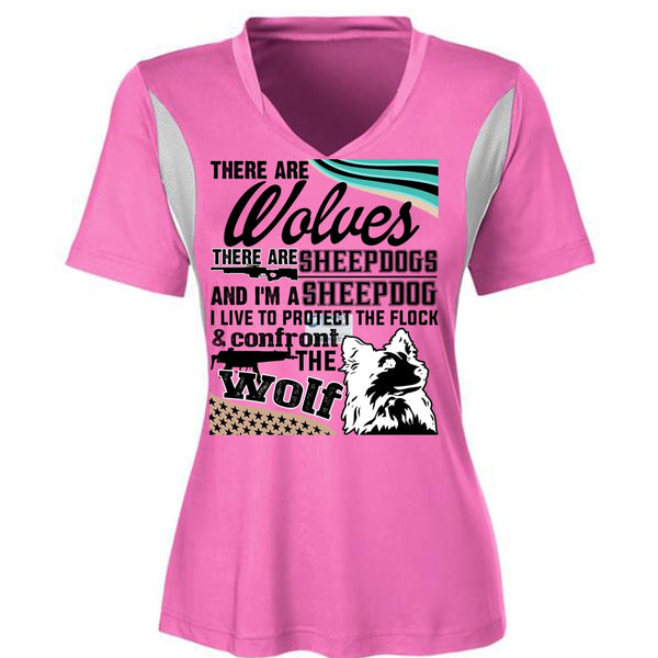 Confront The Wolf T Shirt, There Are Wolves T Shirt, Awesome T-Shirts