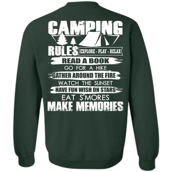 Make Memories T Shirt, I Love Camping Sweatshirt