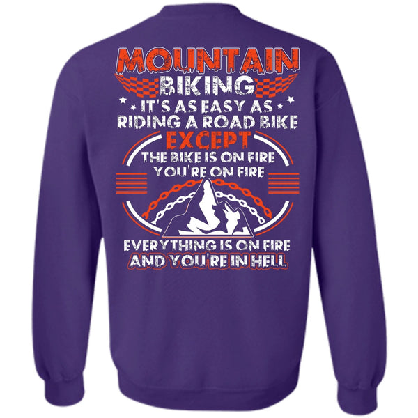 Riding A Road Bike T Shirt, I Love Biker Sweatshirt