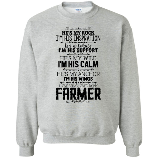 Coolest Farmer T Shirt, He Is My Rock Sweatshirt