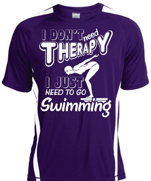 I Don't Need Therapy T Shirt, I Just Need To Go Swimming T Shirt, Cool Shirt