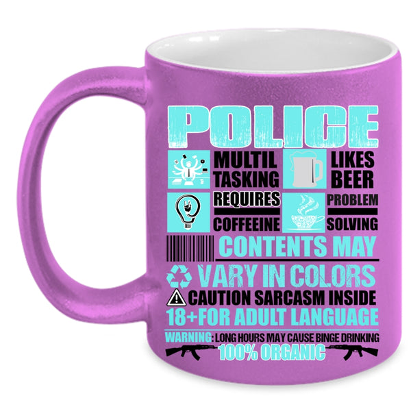Awesome Gift For Policemans Coffee Mug, Police Accent Mug