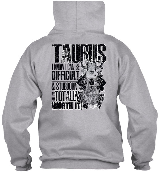 I Can Be Difficult T Shirt, I Love Taurus T Shirt