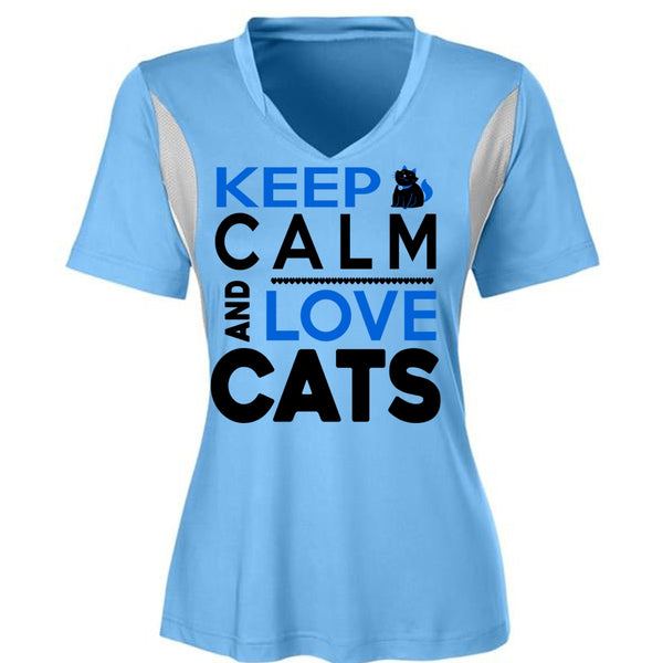 Keep Calm And Love Cats T Shirt, I Love Cat T Shirt, Cool Pets T Shirt
