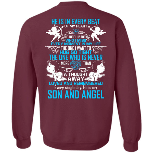Son And Angel T Shirt, I Love Son Sweatshirt