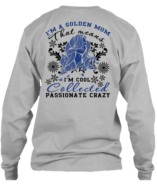I'm A Golden Mom T Shirt, I Love My Dog T Shirt