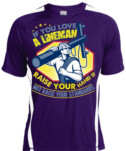 You Love A Lineman T Shirt, Your Hand T Shirt, Cool Shirt
