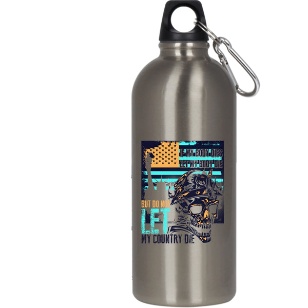 Awesome American Veterans 20 oz Stainless Steel Bottle,Gift For Grandpas Outdoor Sports Water Bottle