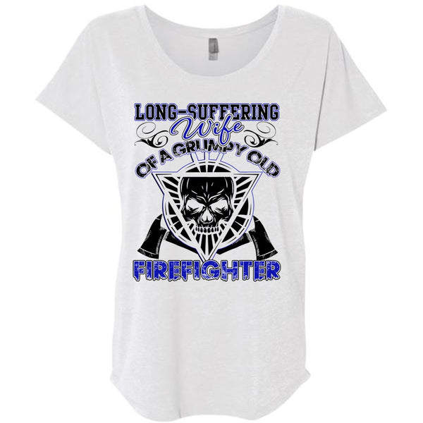 Long - Suffering Wife T Shirt, I Love Firefighter T Shirt, Awesome T-Shirts