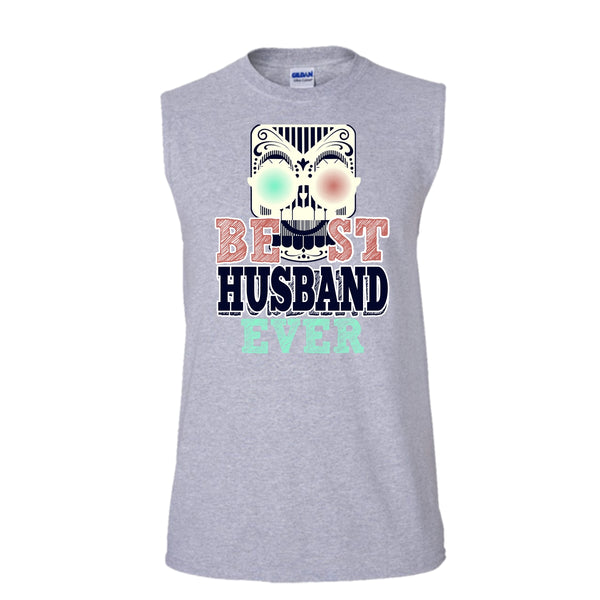 Best Husband Ever T Shirt, Awesome Husband T Shirt, Awesome t-shirts (Men's Cotton Sleeveless)