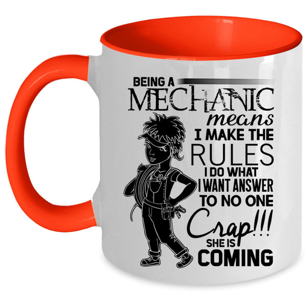 Cute Gift For Mechanics Coffee Mug, Being A Mechanic Accent Mug