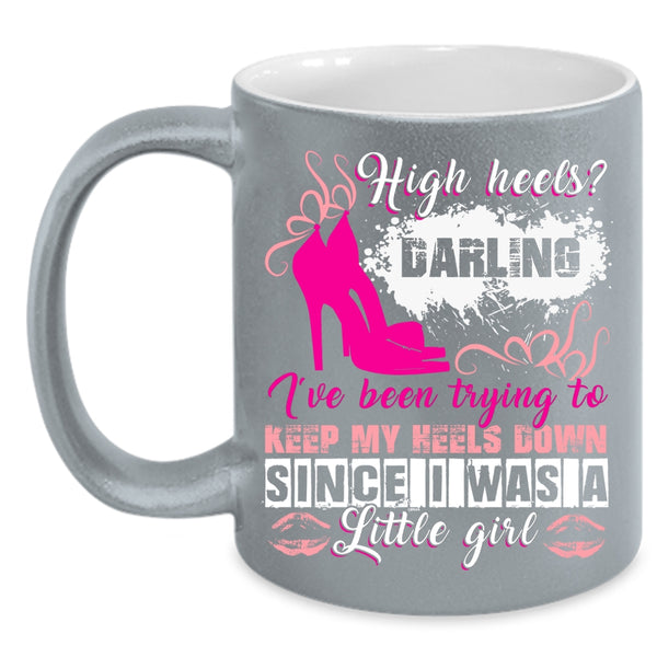 I Was A Little Girl Coffee Mug, Cute Gift For My Daughter Coffee Cup