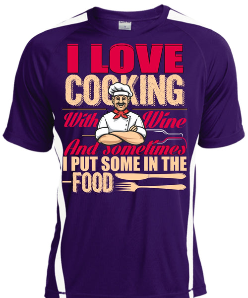 I Love Cooking T Shirt, I Put Some In The Food T Shirt, Cool Shirt