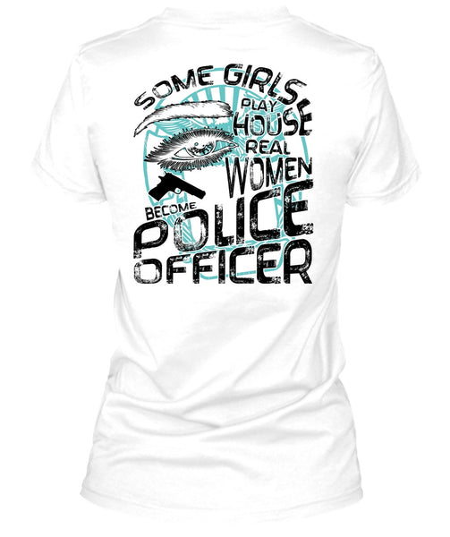 Become Police Officer T Shirt, I Love Police T Shirt