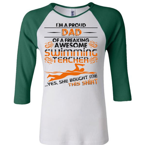 I'm A Proud Dad T Shirt, I Love Swimming T Shirt, Awesome T-Shirts