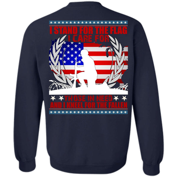 I Kneel For The Fallen T Shirt, I Love Veteran Sweatshirt