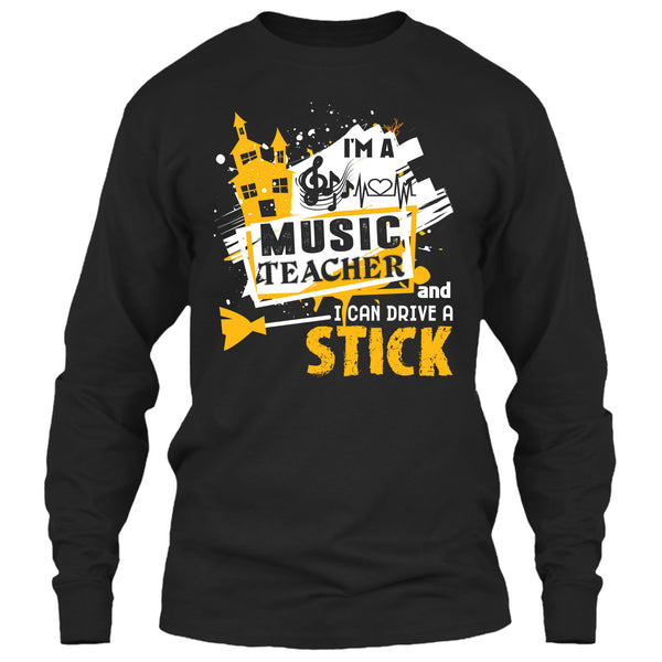 Coolest Halloween T Shirt, I'm A Music Teacher T Shirt