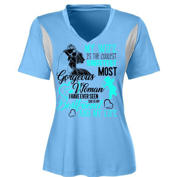 My Wife Is The Coolest T Shirt, I Love Husband T Shirt, Awesome T-Shirts